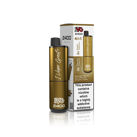 IVG 2400 2 in 1 Multi Flavour Tobacco Edition  IVG   