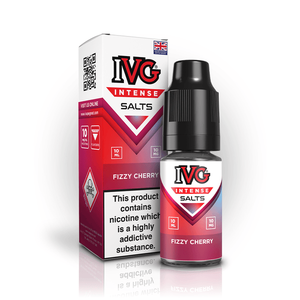 cherry vape juice IVG Intense Salts Fizzy Cherry E-Liquid