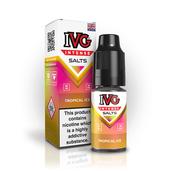 10 mg vape juice IVG Intense Salts Tropical Ice E-Liquid Compass Color:Snow Blue The evidence is clear