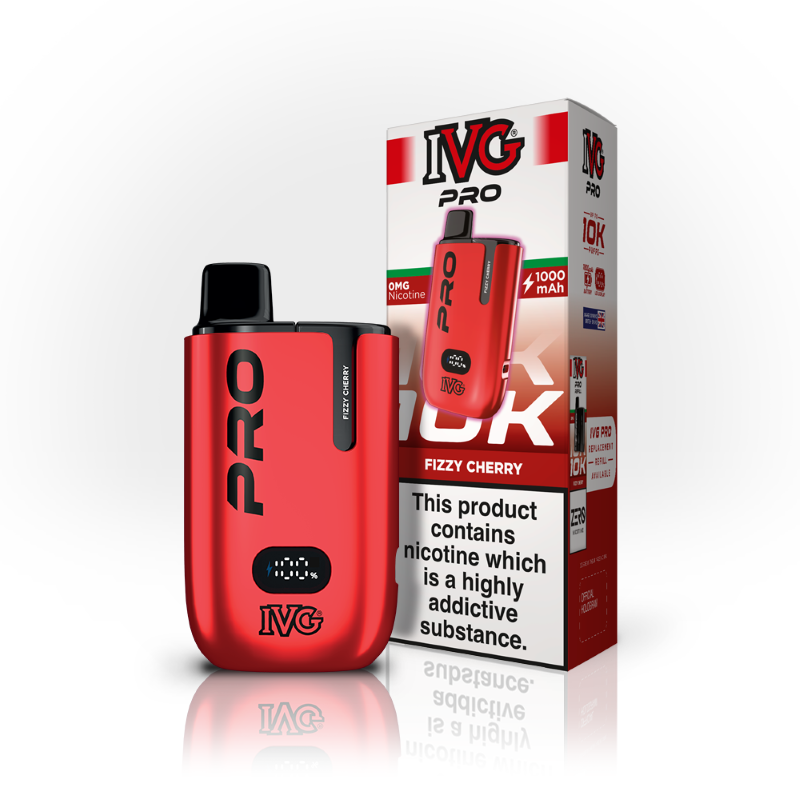 IVG PRO Fizzy Cherry Starter Kit Vaporizers & Electronic Cigarettes IVG 0mg
