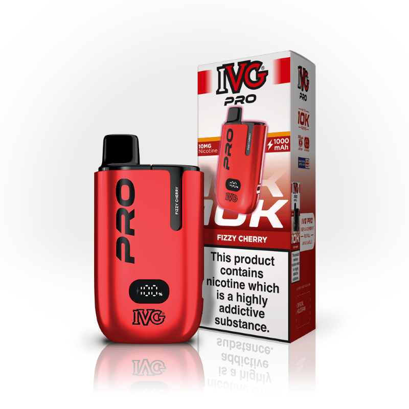 IVG PRO Fizzy Cherry 10mg Vape Kit