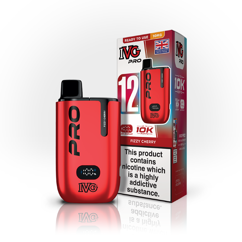 IVG PRO Fizzy Cherry Starter Kit Vaporizers & Electronic Cigarettes IVG 10mg