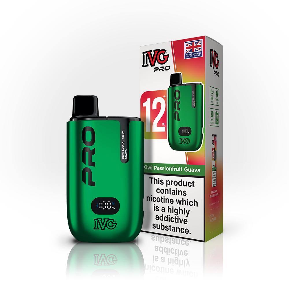 IVG Pro Kiwi Passionfruit Guava Kit Vaporizers & Electronic Cigarettes IVG