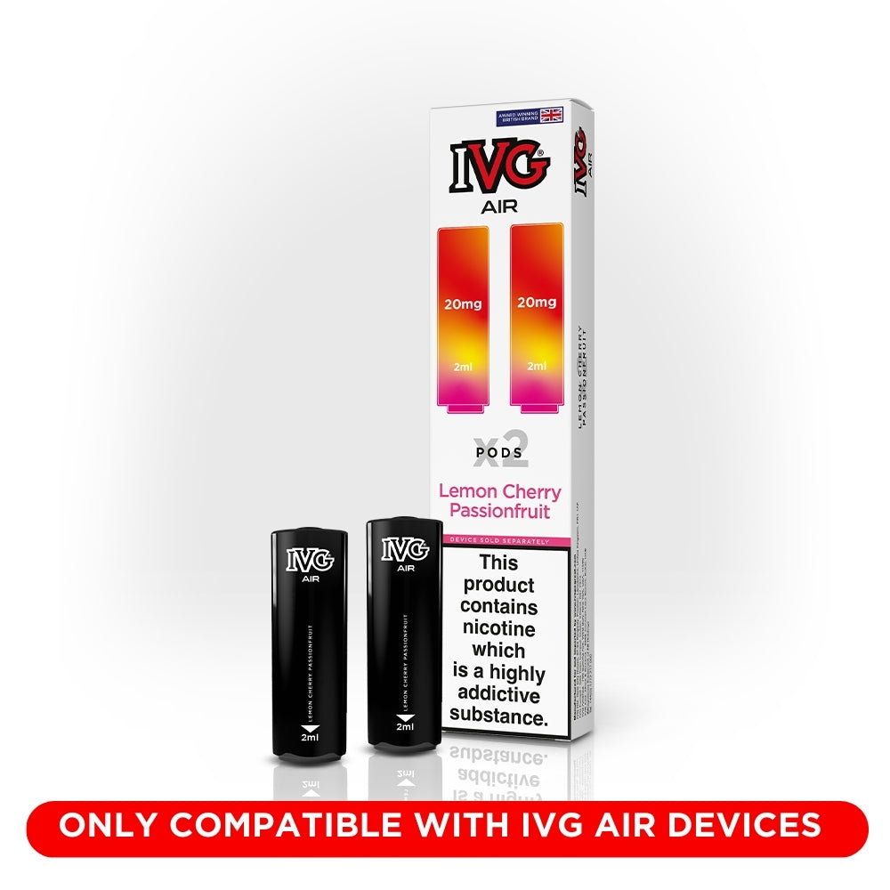 IVG Air Pods Lemon Cherry Passionfruit  IVG   