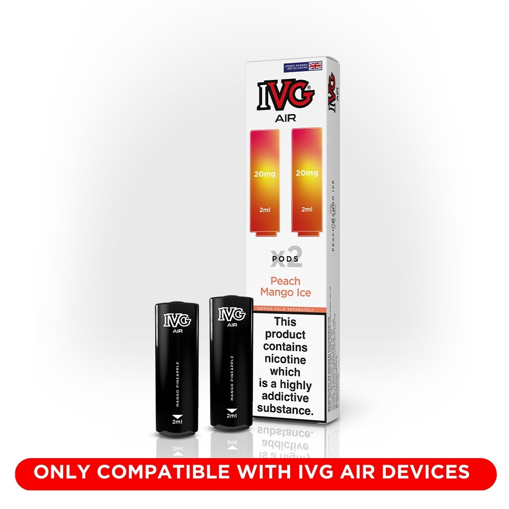 IVG Air Pods Peach Mango Ice  IVG   