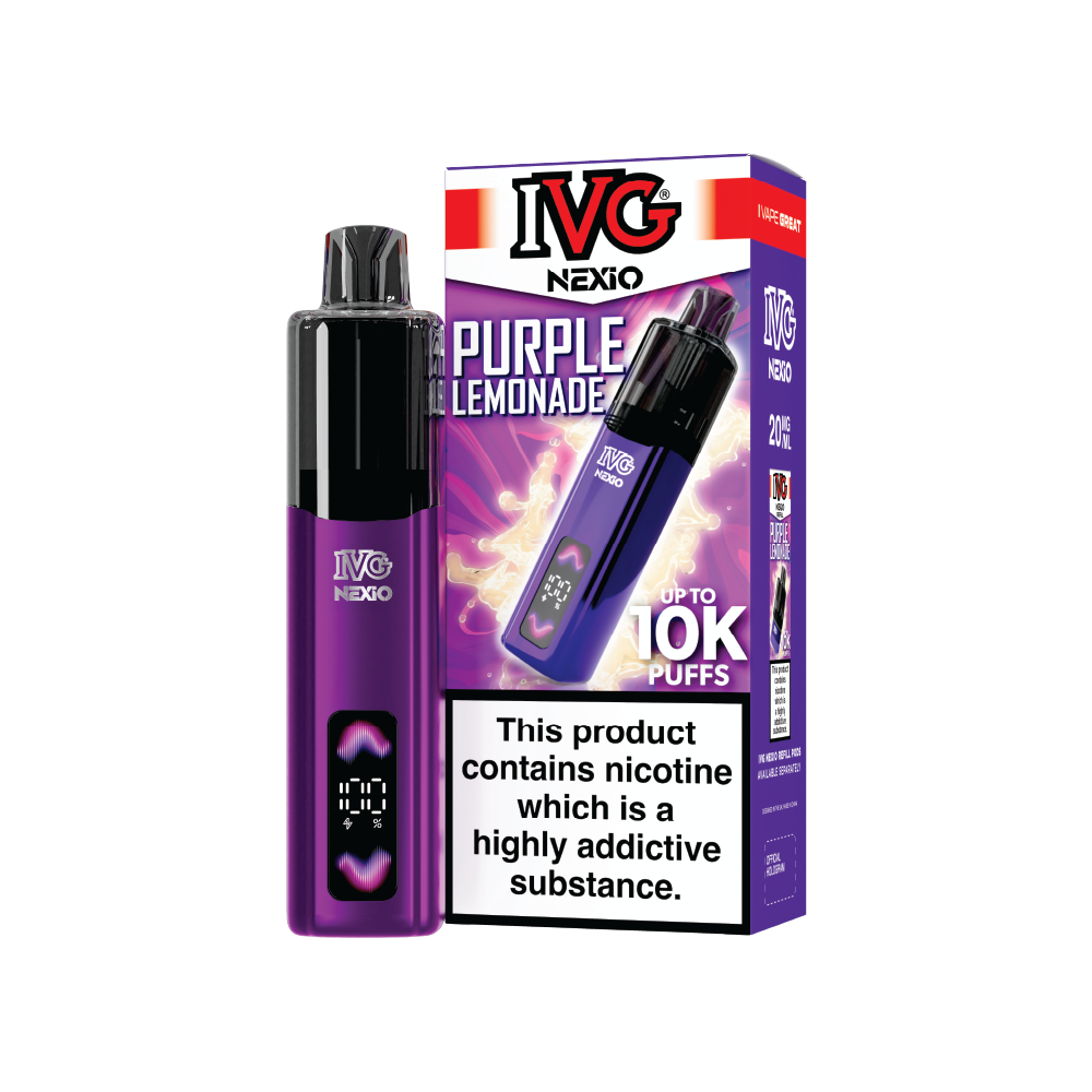 IVG NEXiO Purple Lemonade Vape Kit