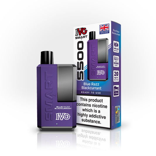 IVG SMART 5500 Blue Razz Blackcurrant IVG