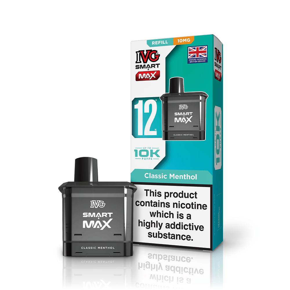 IVG SMART MAX Classic Menthol Refill Pod Vaporizers & Electronic Cigarettes IVG