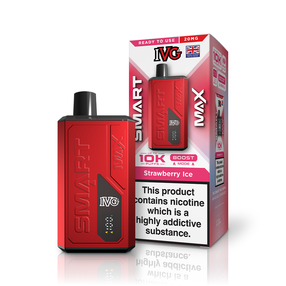 IVG SMART MAX Strawberry Ice Vape Kit