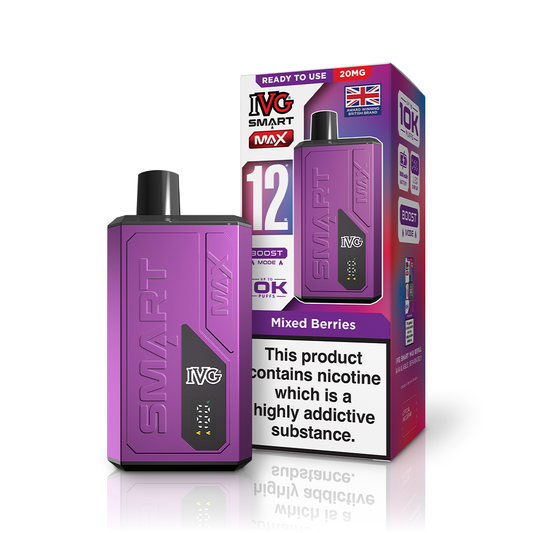 IVG SMART MAX Mixed Berries Starter Kit Vaporizers & Electronic Cigarettes IVG