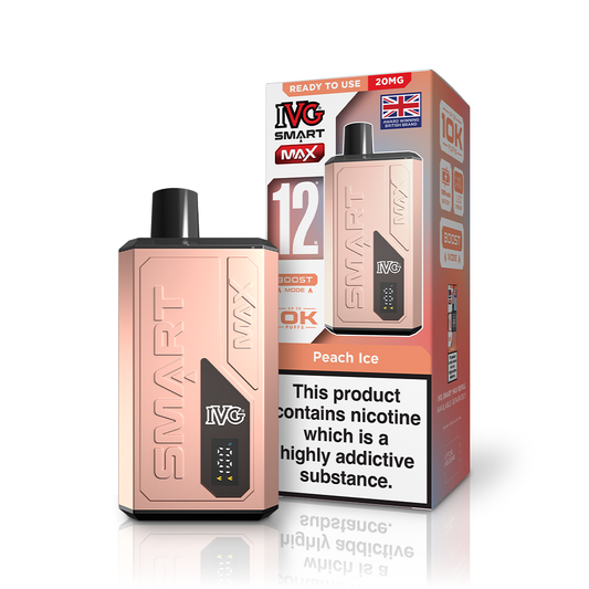 IVG SMART MAX Peach Ice Starter Kit Vaporizers & Electronic Cigarettes IVG