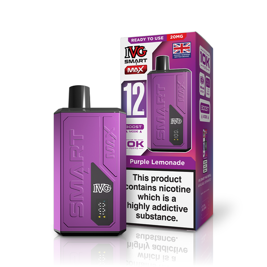 IVG SMART MAX Purple Lemonade Starter Kit Vaporizers & Electronic Cigarettes IVG