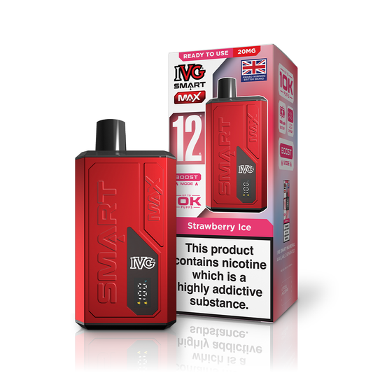 IVG SMART MAX Strawberry Ice Starter Kit Vaporizers & Electronic Cigarettes IVG