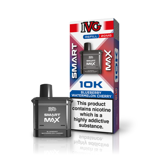 IVG SMART MAX Blueberry Watermelon Cherry Refill Pod