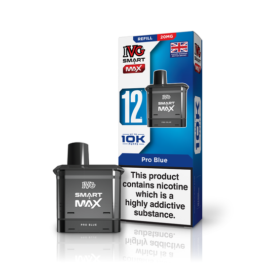 IVG SMART MAX Pro Blue Refill Pod Vaporizers & Electronic Cigarettes IVG