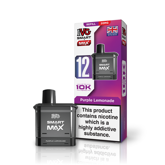 IVG SMART MAX Purple Lemonade Refill Pod Vaporizers & Electronic Cigarettes IVG