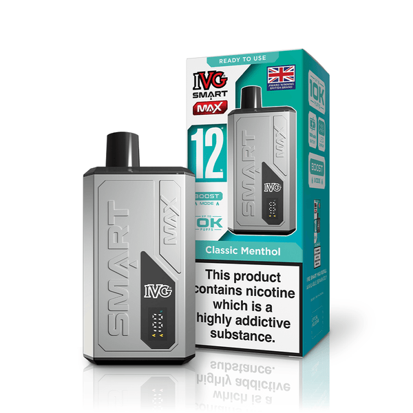 IVG SMART MAX Classic Menthol Vape Kit | 10 & 20mg Nic Salt