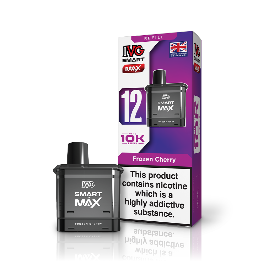 IVG Smart Max Frozen Cherry Refill Vaporizers & Electronic Cigarettes IVG