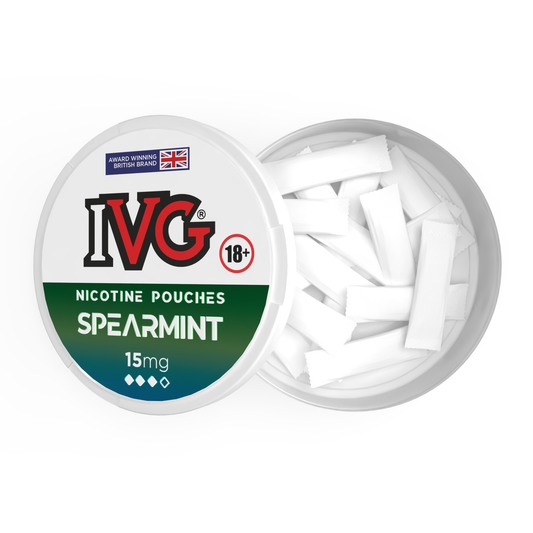 Spearmint Nicotine Pouches  IVG   