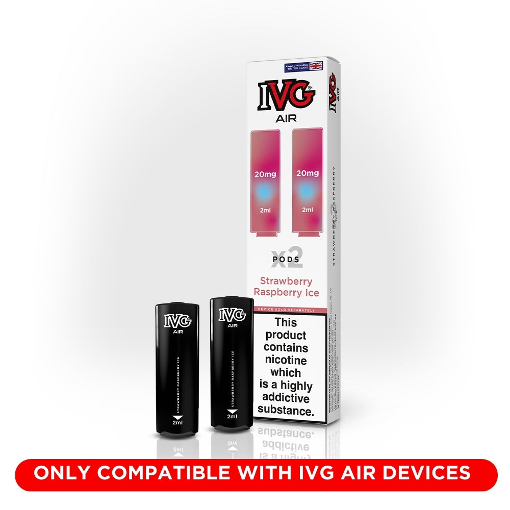 IVG Air Pods Strawberry Raspberry Ice  IVG   