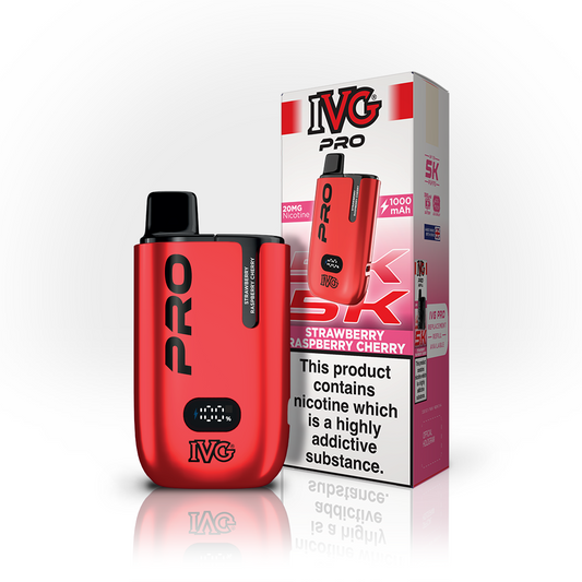 IVG PRO 5K Strawberry Raspberry Cherry Vape Kit