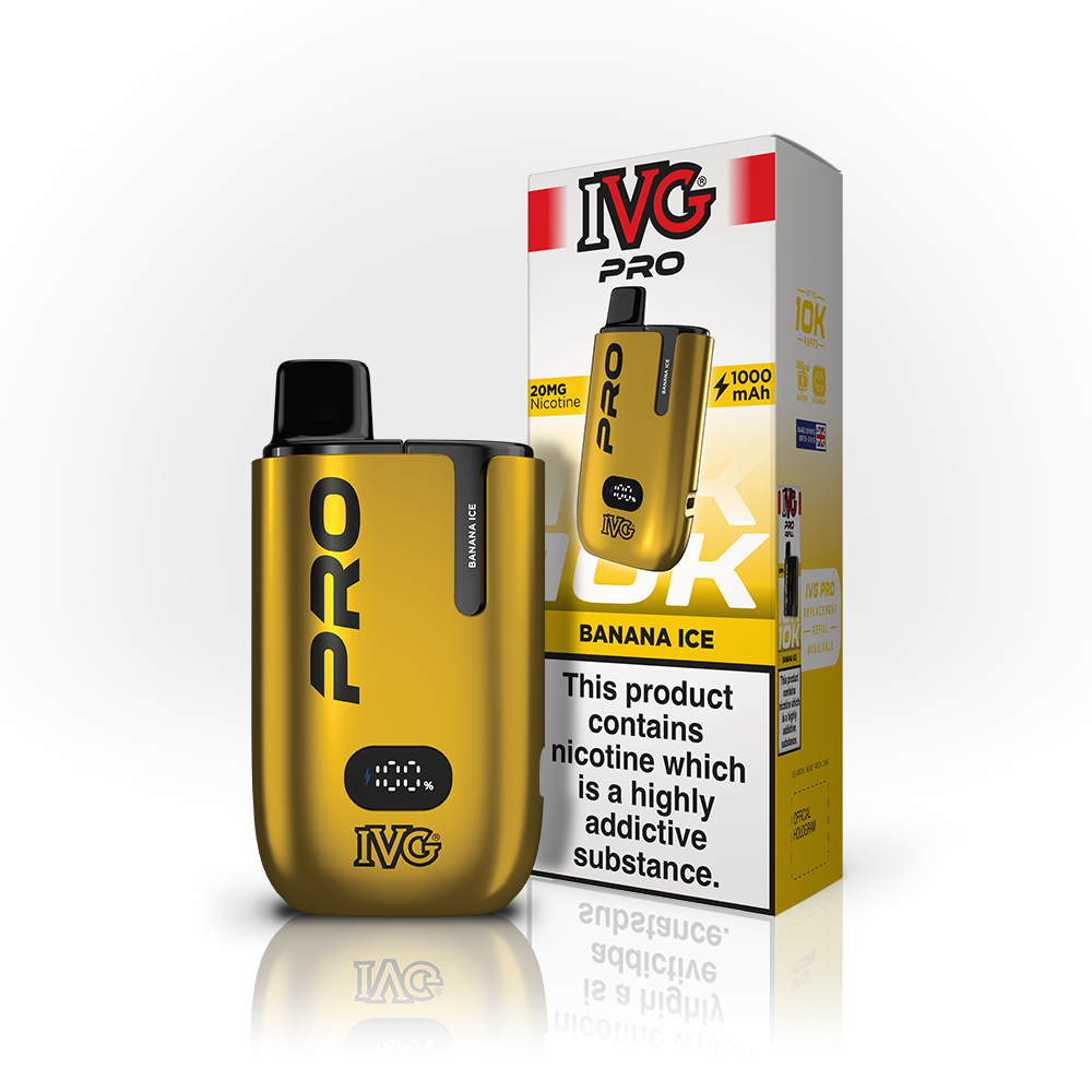 IVG PRO Banana Ice 20mg Vape Kit