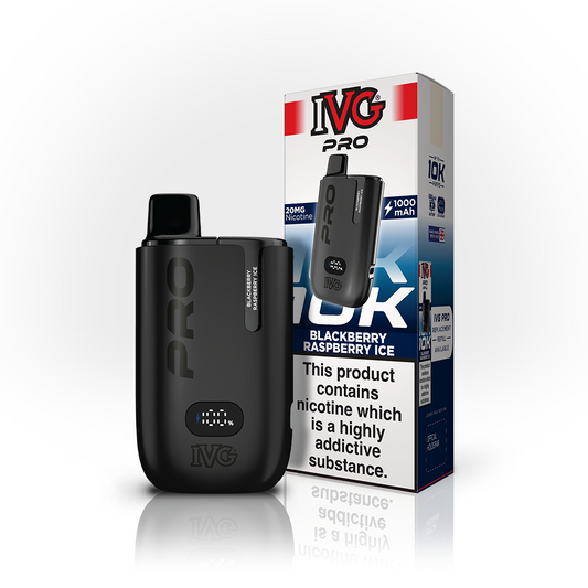 IVG PRO Blackberry Raspberry Ice Vape Kit