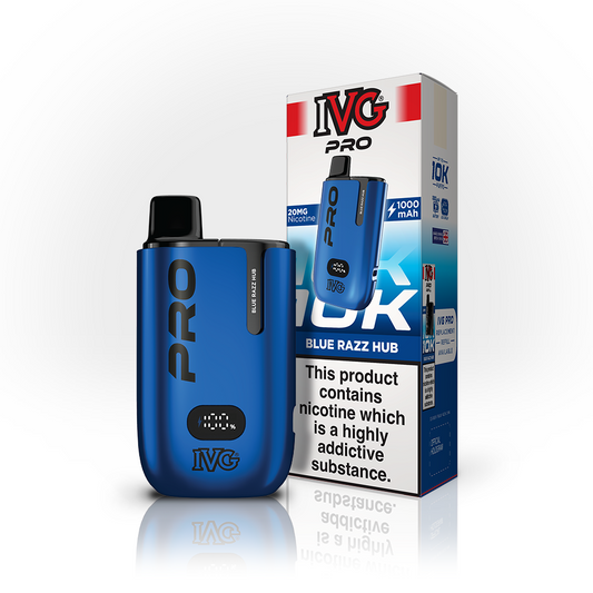 IVG PRO Blue Razz Hub Vape Kit
