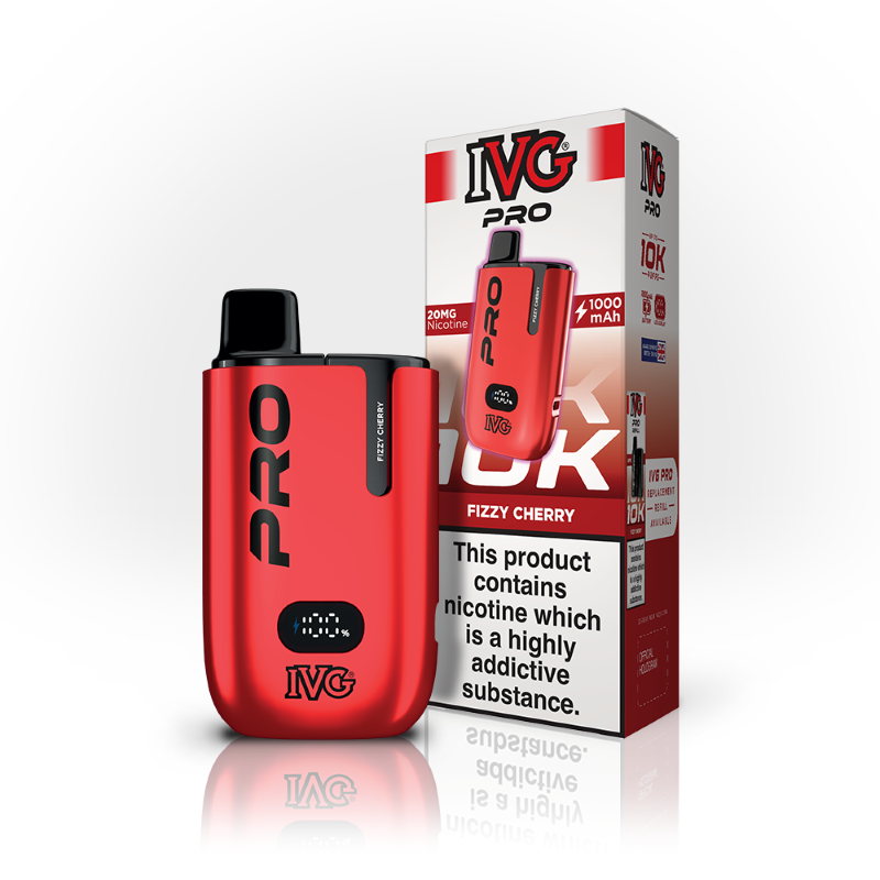 IVG PRO Fizzy Cherry Starter Kit Vaporizers & Electronic Cigarettes IVG 20mg