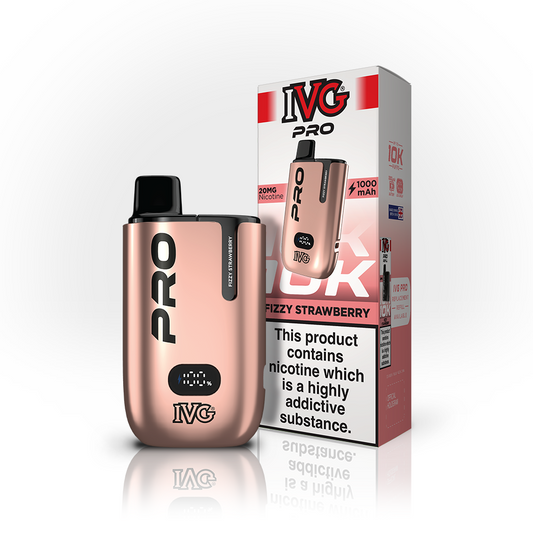 IVG PRO Fizzy Strawberry Starter Kit Vaporizers & Electronic Cigarettes IVG