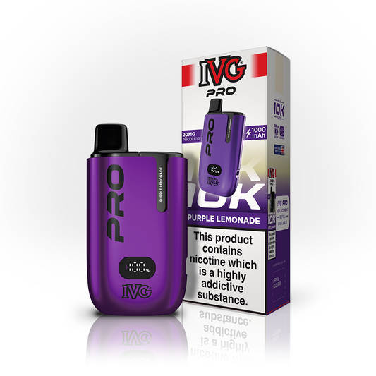 IVG PRO Purple Lemonade Vape Kit