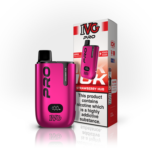 IVG PRO Strawberry Hub 20mg Vape Kit