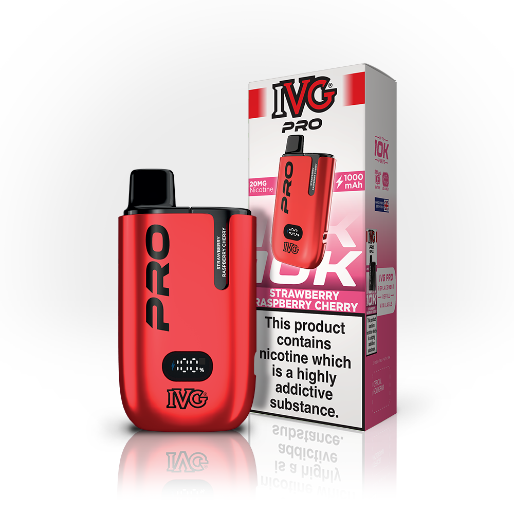 IVG PRO Strawberry Raspberry Cherry Starter Kit Vaporizers & Electronic Cigarettes IVG