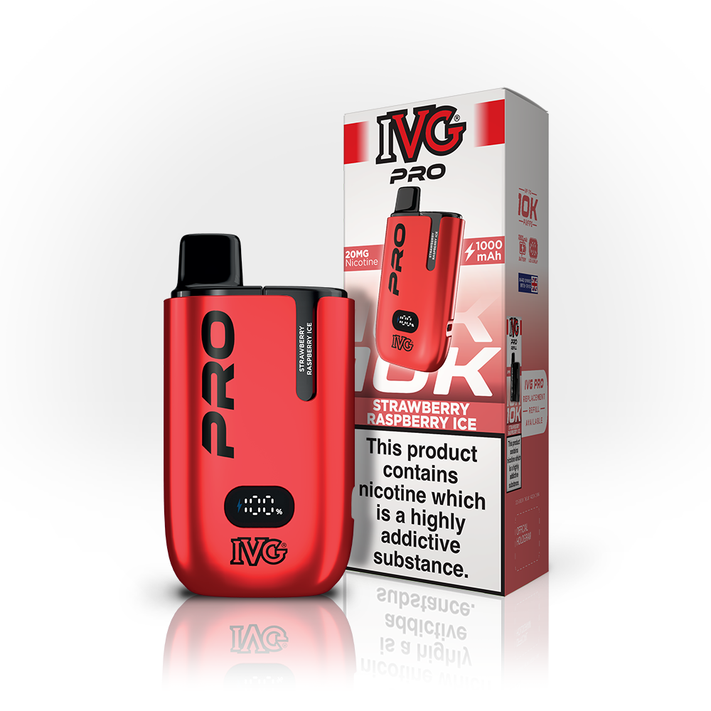 IVG PRO Strawberry Raspberry Ice 20mg Vape Kit