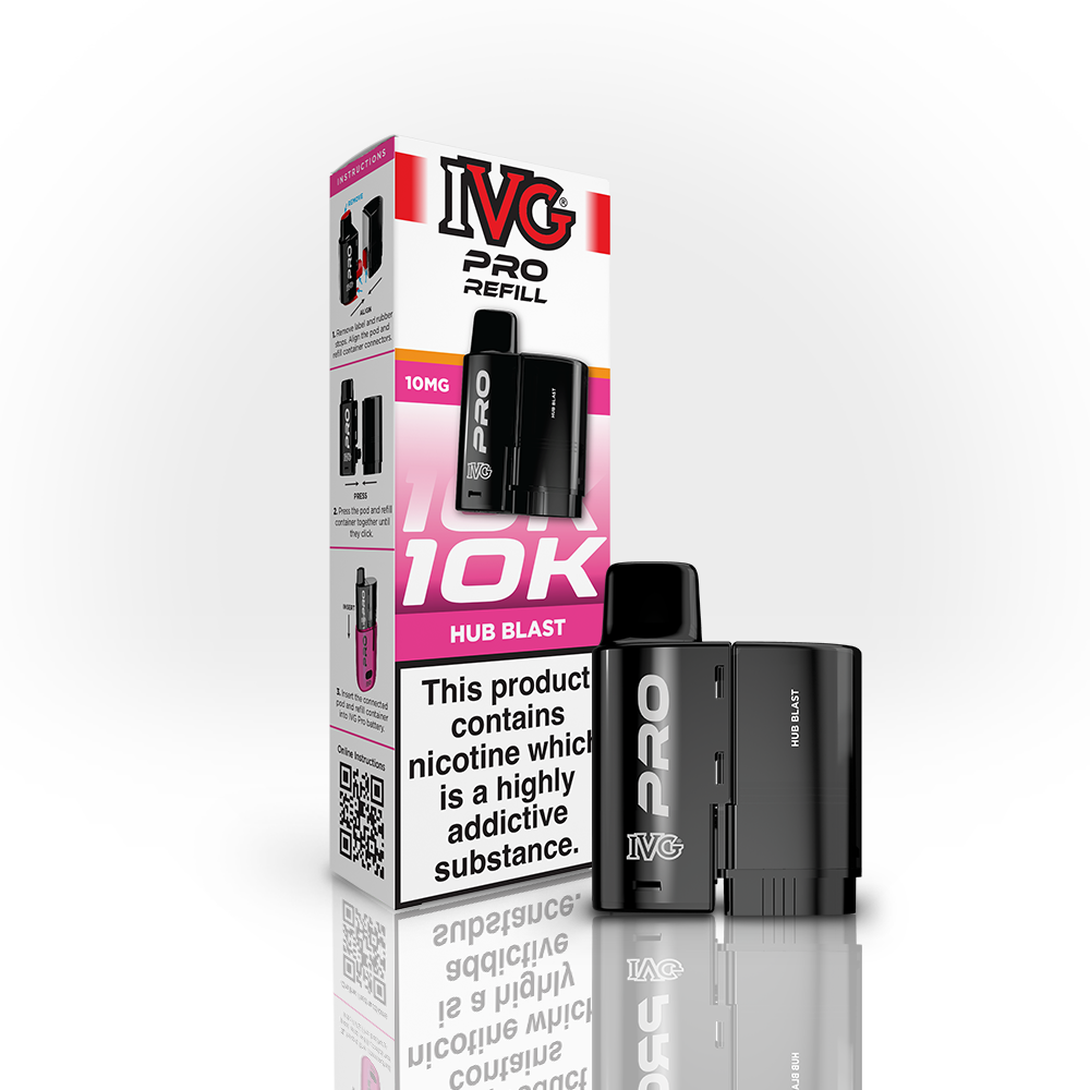 IVG PRO Hub Blast 10mg Refill Pod