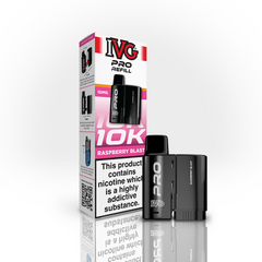 IVG PRO Raspberry Blast 10mg Refill Pod