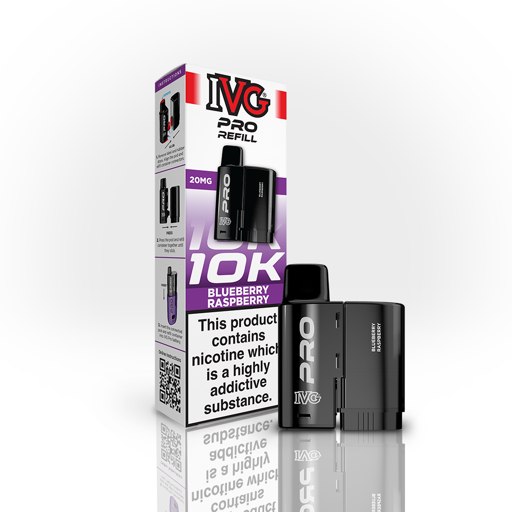 IVG PRO Blueberry Raspberry Refill Pod IVG