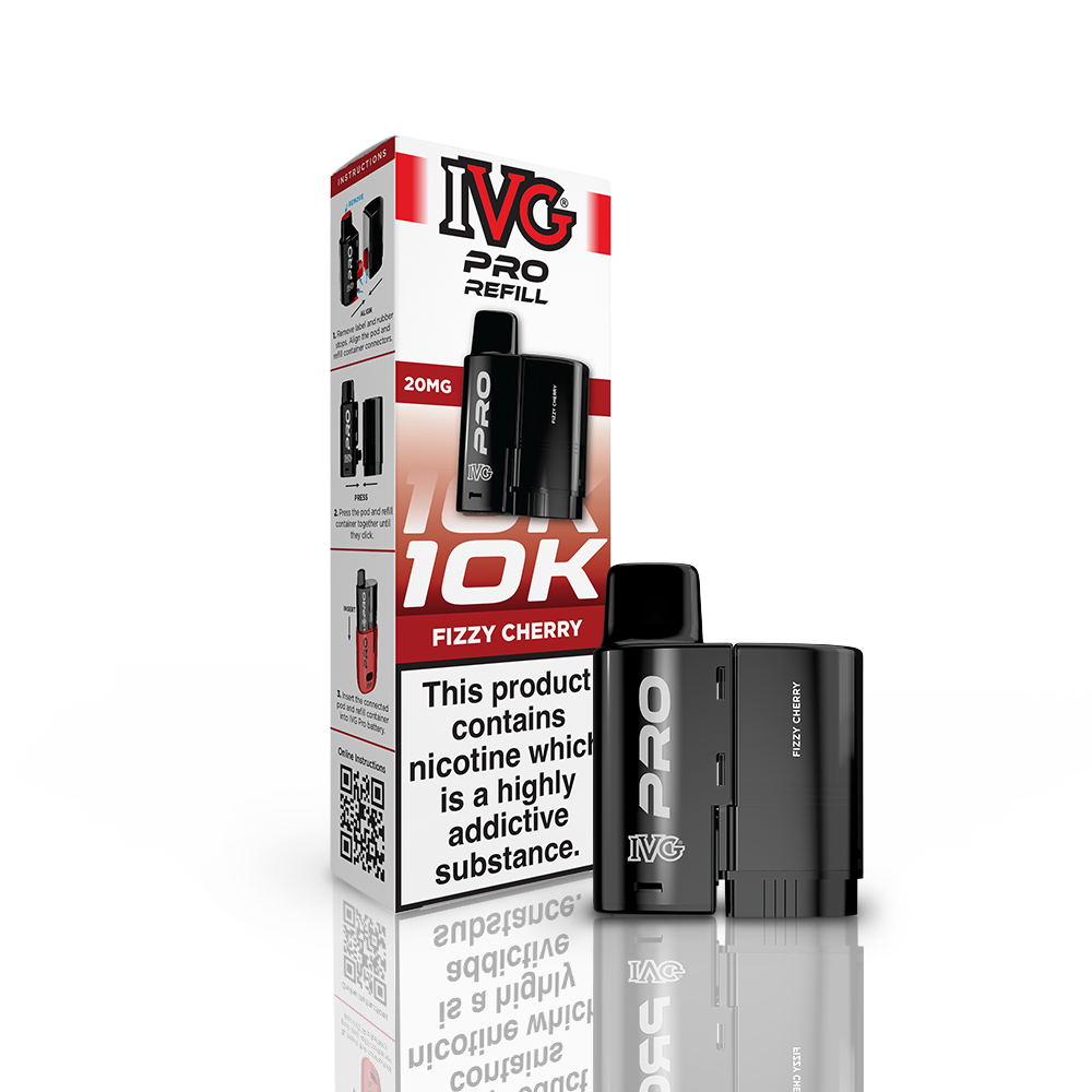 IVG PRO Fizzy Cherry 20mg Refill Pod