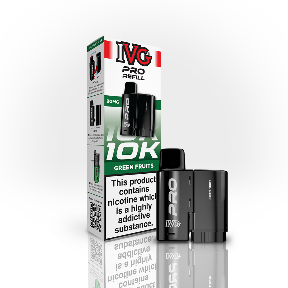 IVG PRO Green Fruits 20mg Refill Pod