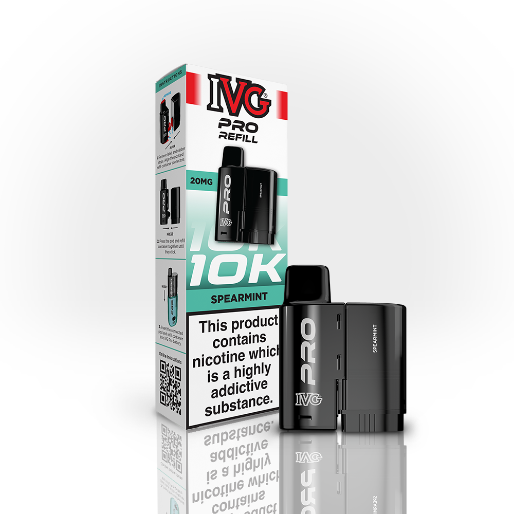 IVG PRO Spearmint 20mg Refill Pod
