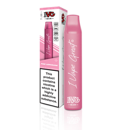 IVG Bar Plus Pink Lemonade  IVG   